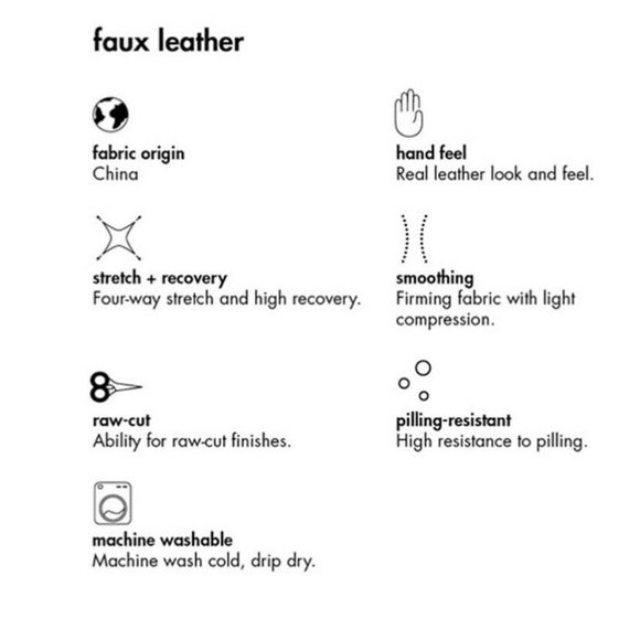 Commando STRETCHY Faux Leather Legging, sz XL, new, black - Picture 6 of 6